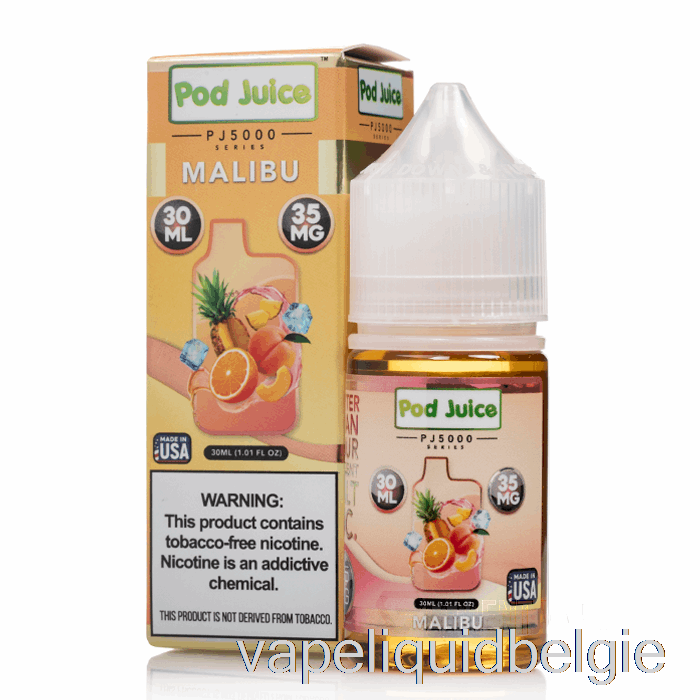 Vape Smaken Malibu - Peulensap Pj5000 - 30ml 35mg